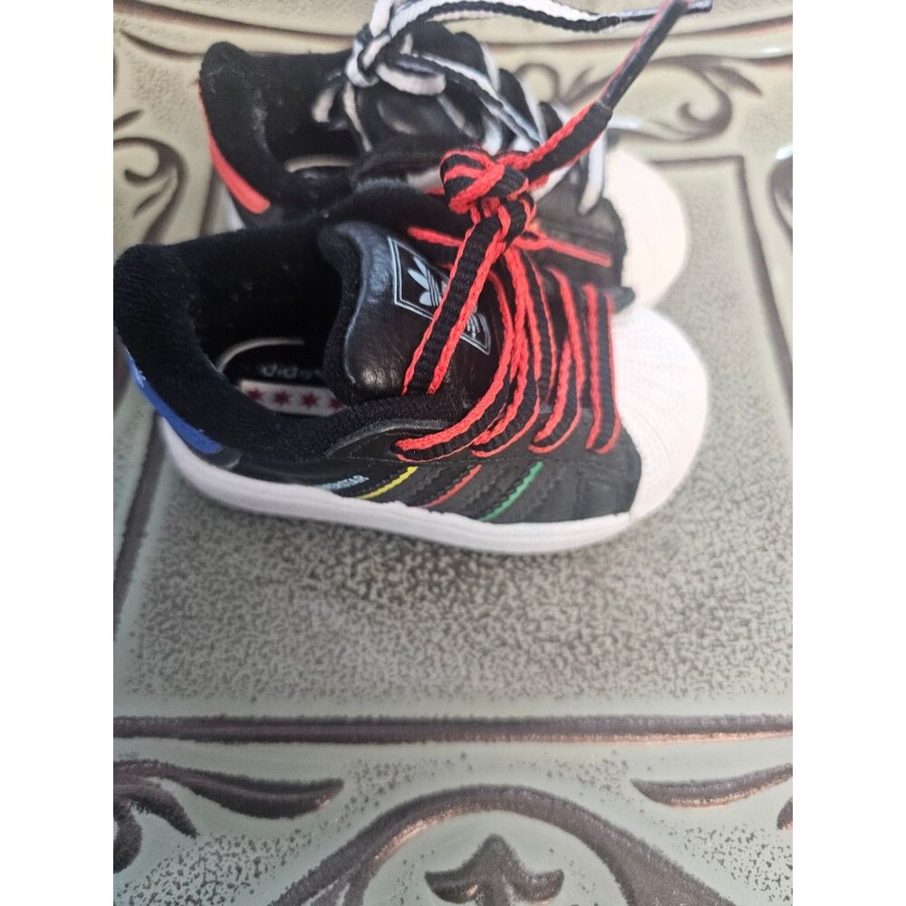 Kids Shell Toe Chicago Ortholite Shoes Size 4k